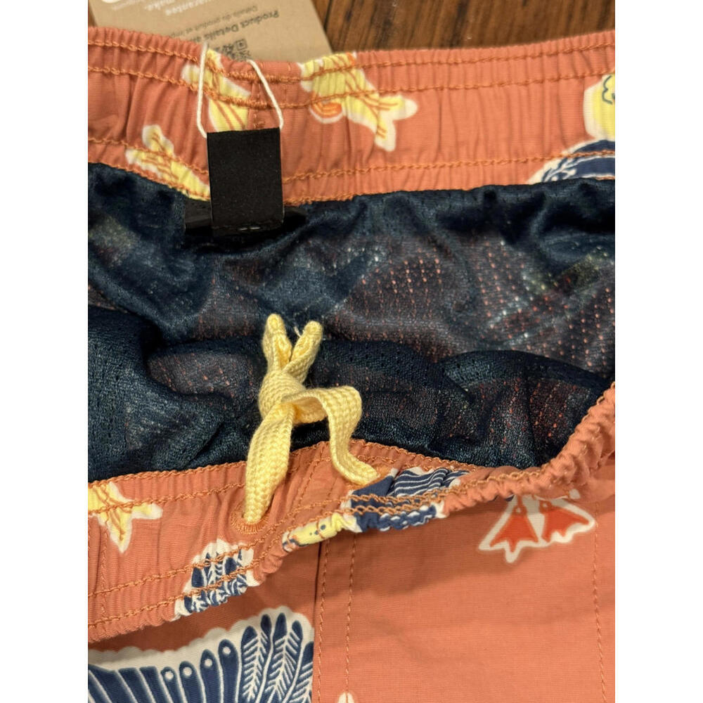 NWT Patagonia Kids Baggies Shorts 5" Lined Amigos Sienna Clay Size L 12 - Picture 5 of 6